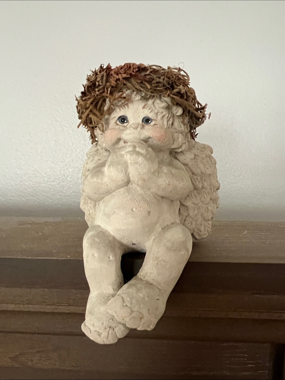 1993 Dreamsicles Collectible Cherubic Angel Figurine Signed by Artist Kristin